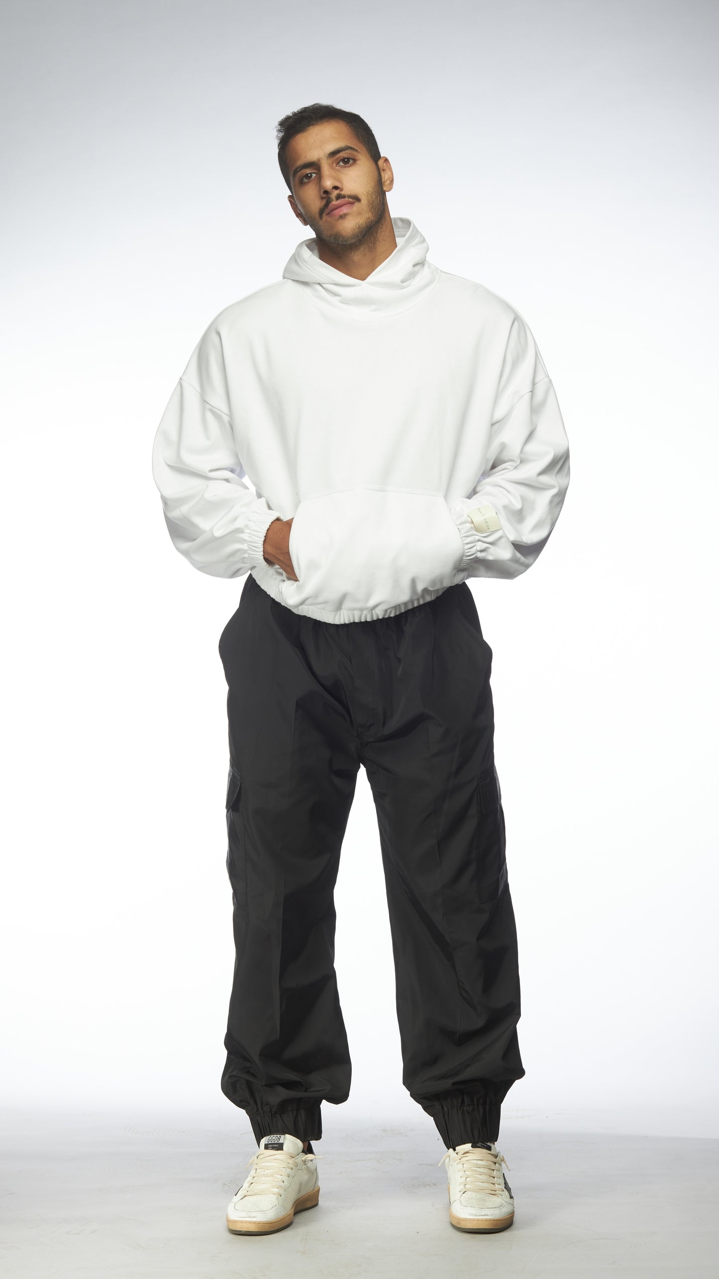 raw label hoodie